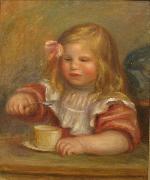 Pierre-Auguste Renoir Coco Eating His Soup oil on canvas